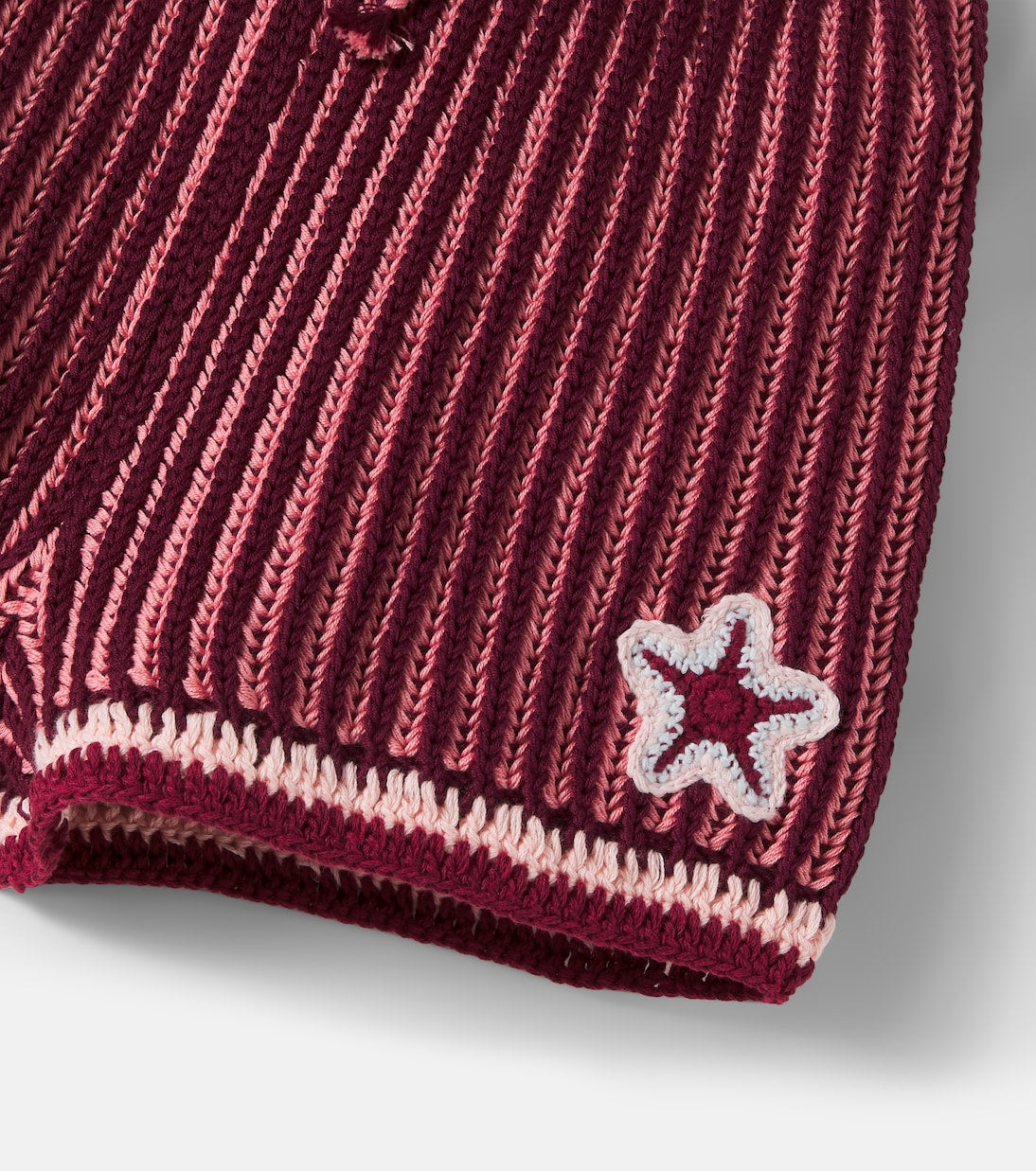 Zimmermann Kids - Knitted cotton shorts