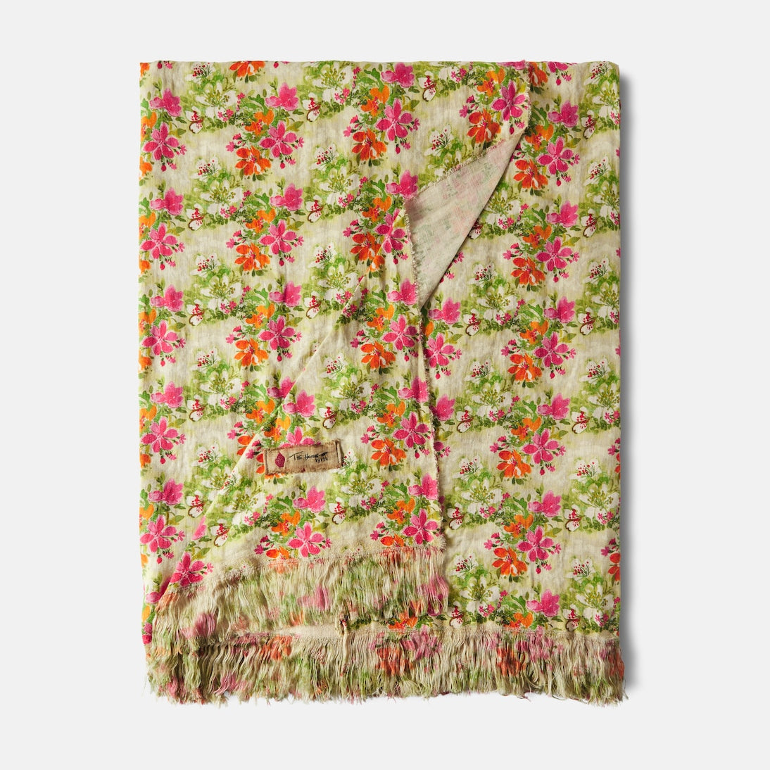 The House of Lyria - Tormento floral linen tablecloth