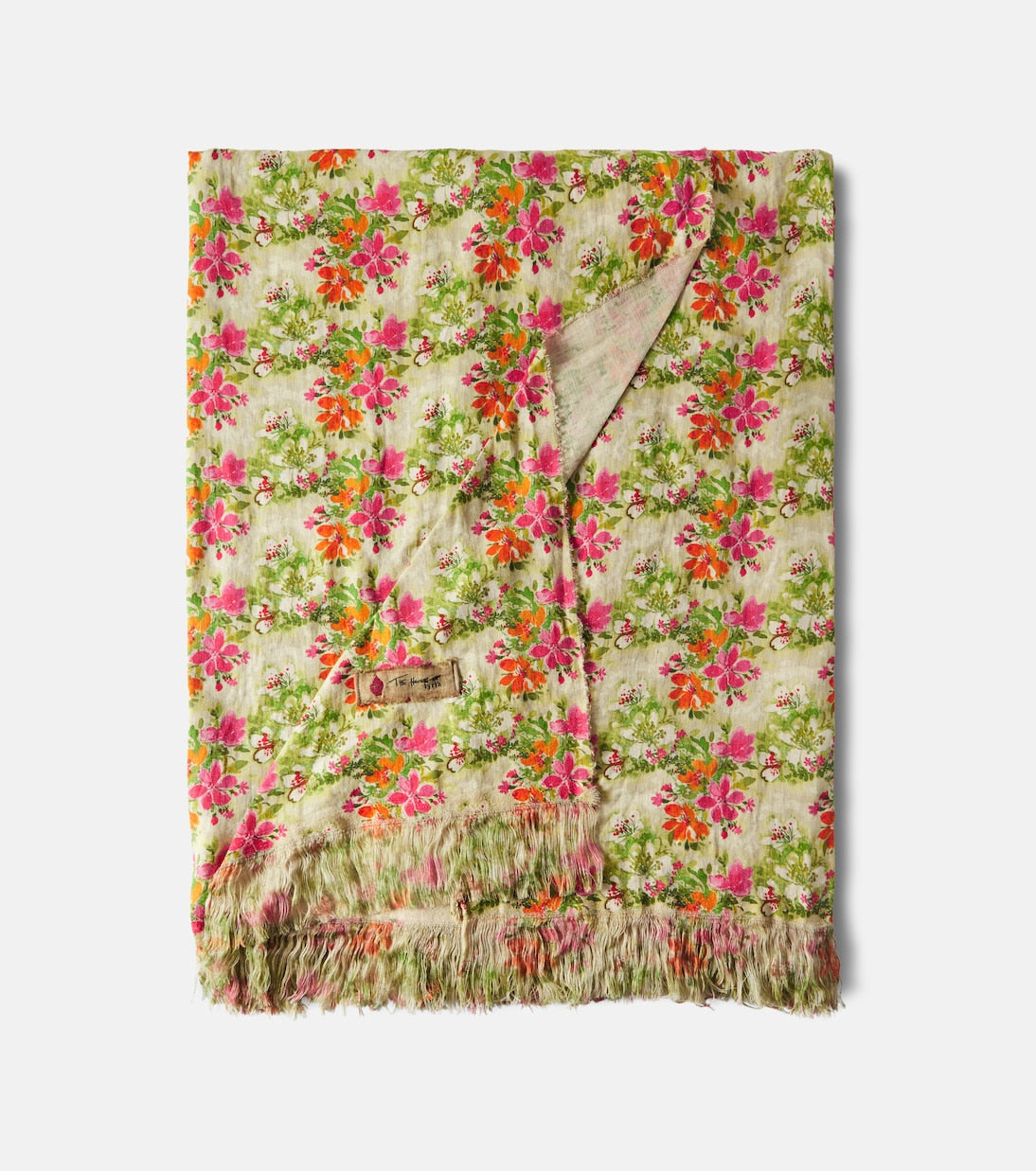 The House of Lyria - Tormento floral linen tablecloth