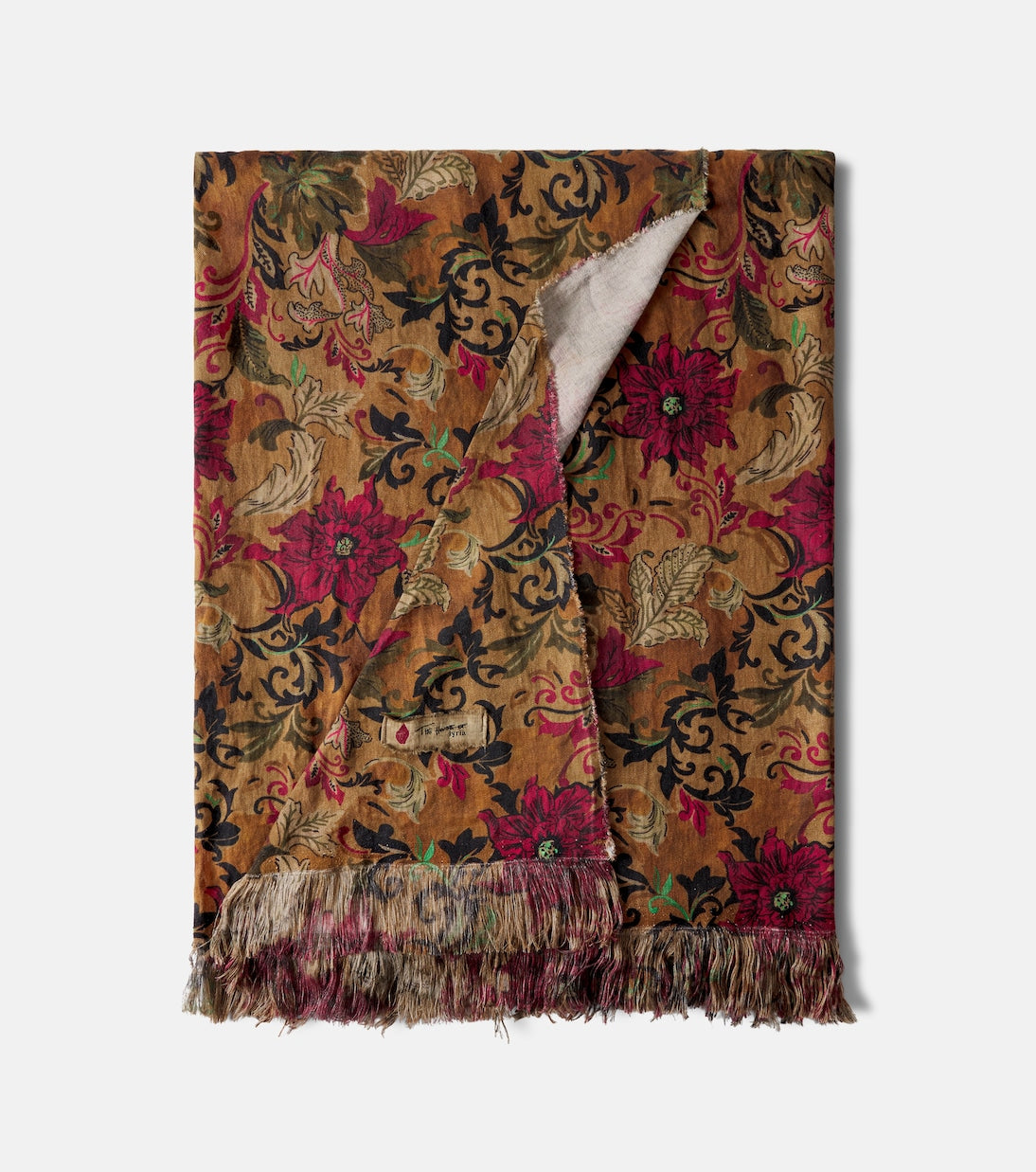 The House of Lyria - Tormento floral linen tablecloth