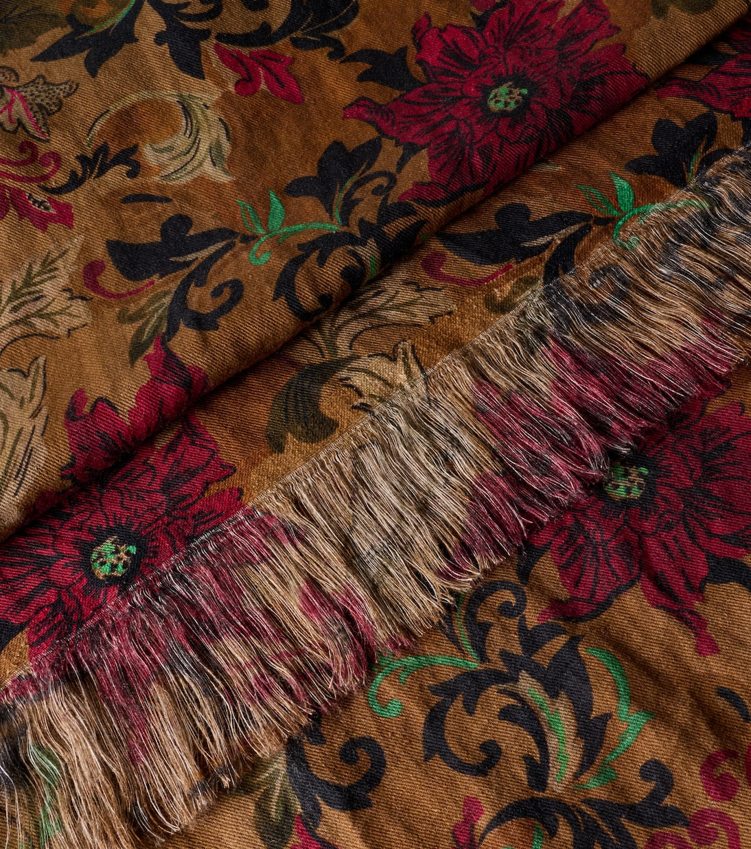 The House of Lyria - Tormento floral linen tablecloth