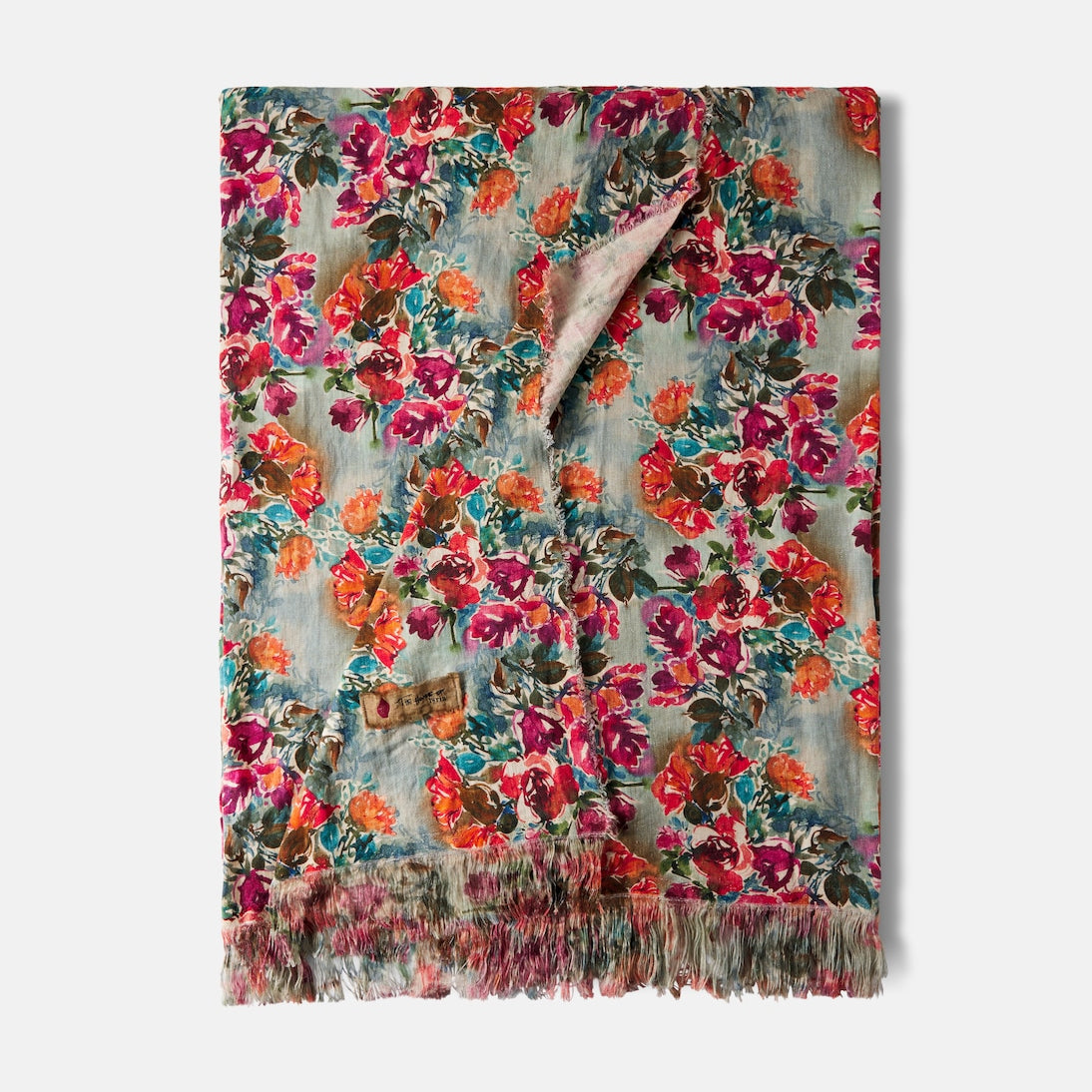 The House of Lyria - Tormento floral linen tablecloth