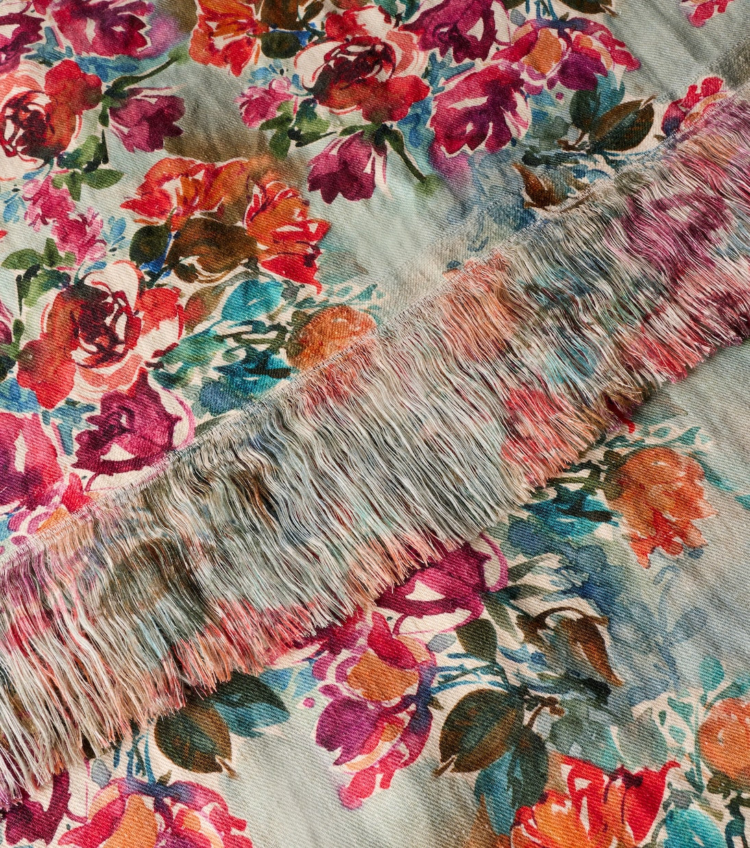 The House of Lyria - Tormento floral linen tablecloth