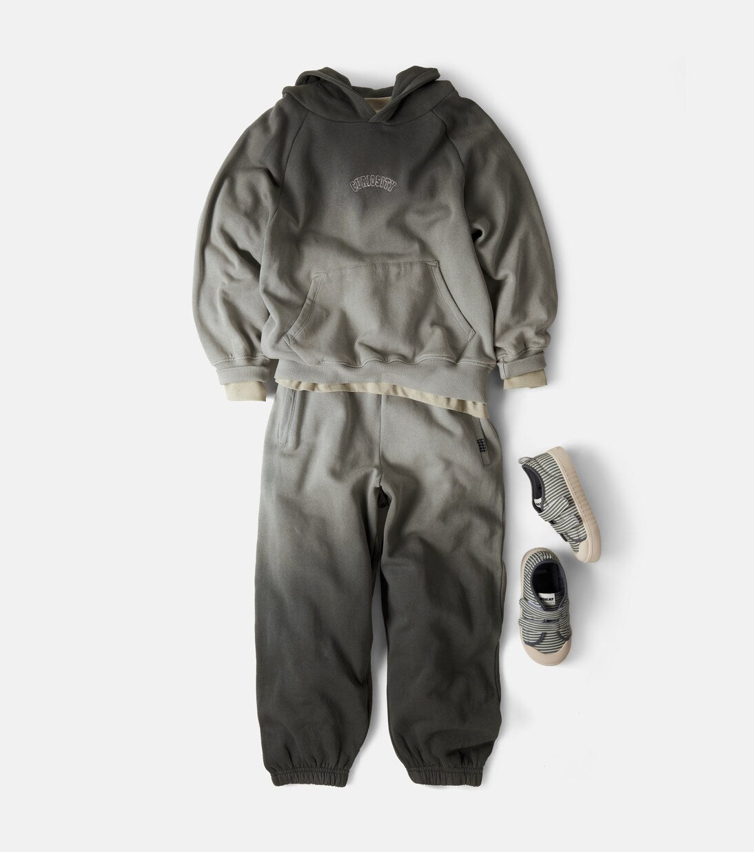 Molo - Mic ombré cotton jersey hoodie