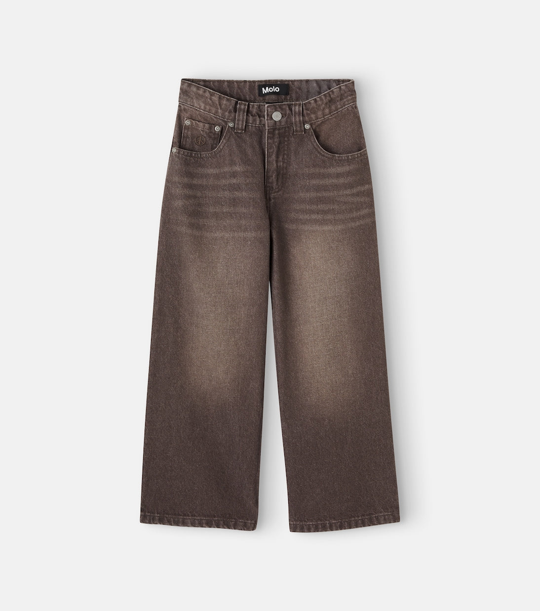 Molo - Askio faded wide-leg jeans