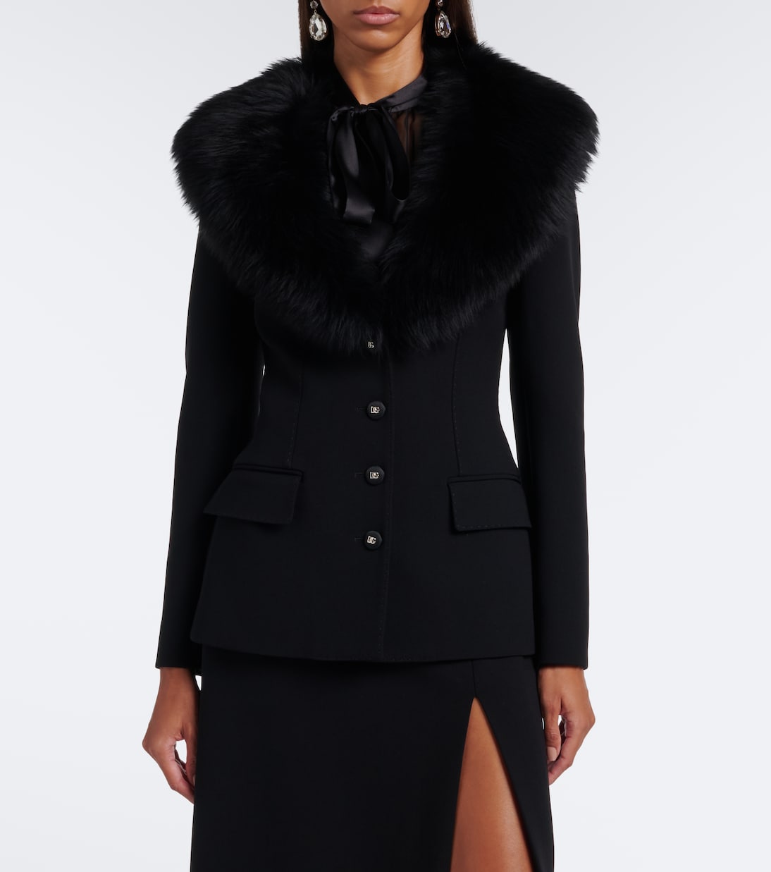 Dolce&Gabbana - DG wool-blend jacket