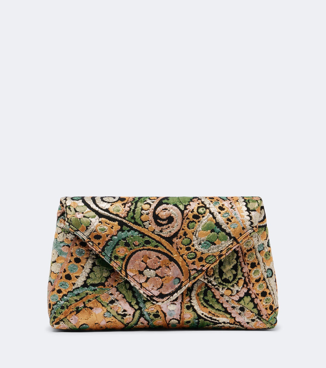 Dries Van Noten - Medium jacquard clutch