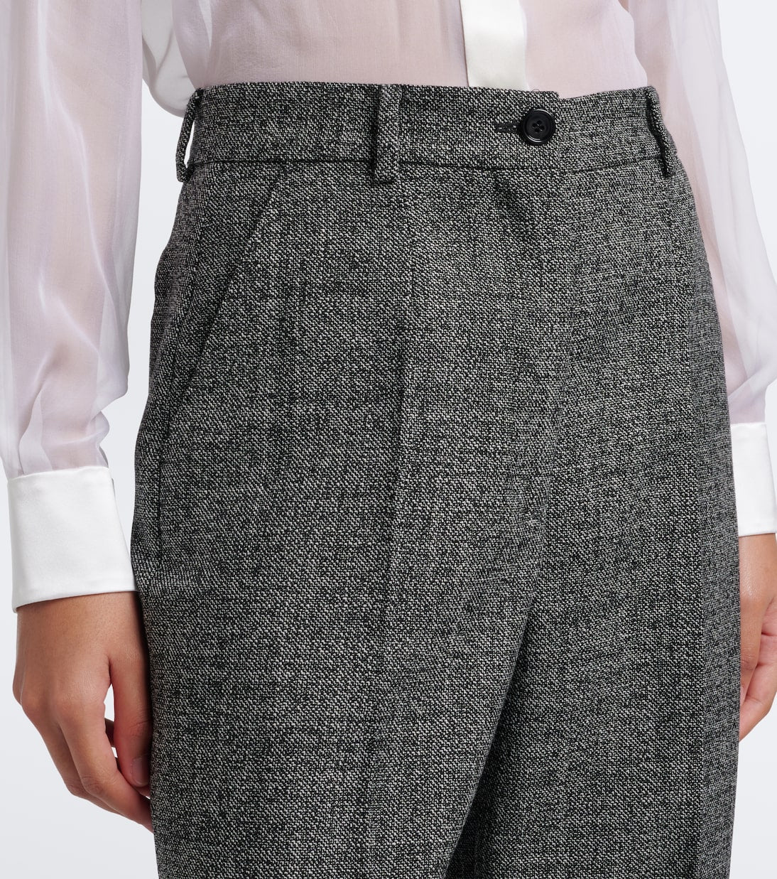 Dolce&Gabbana - Virgin wool straight pants