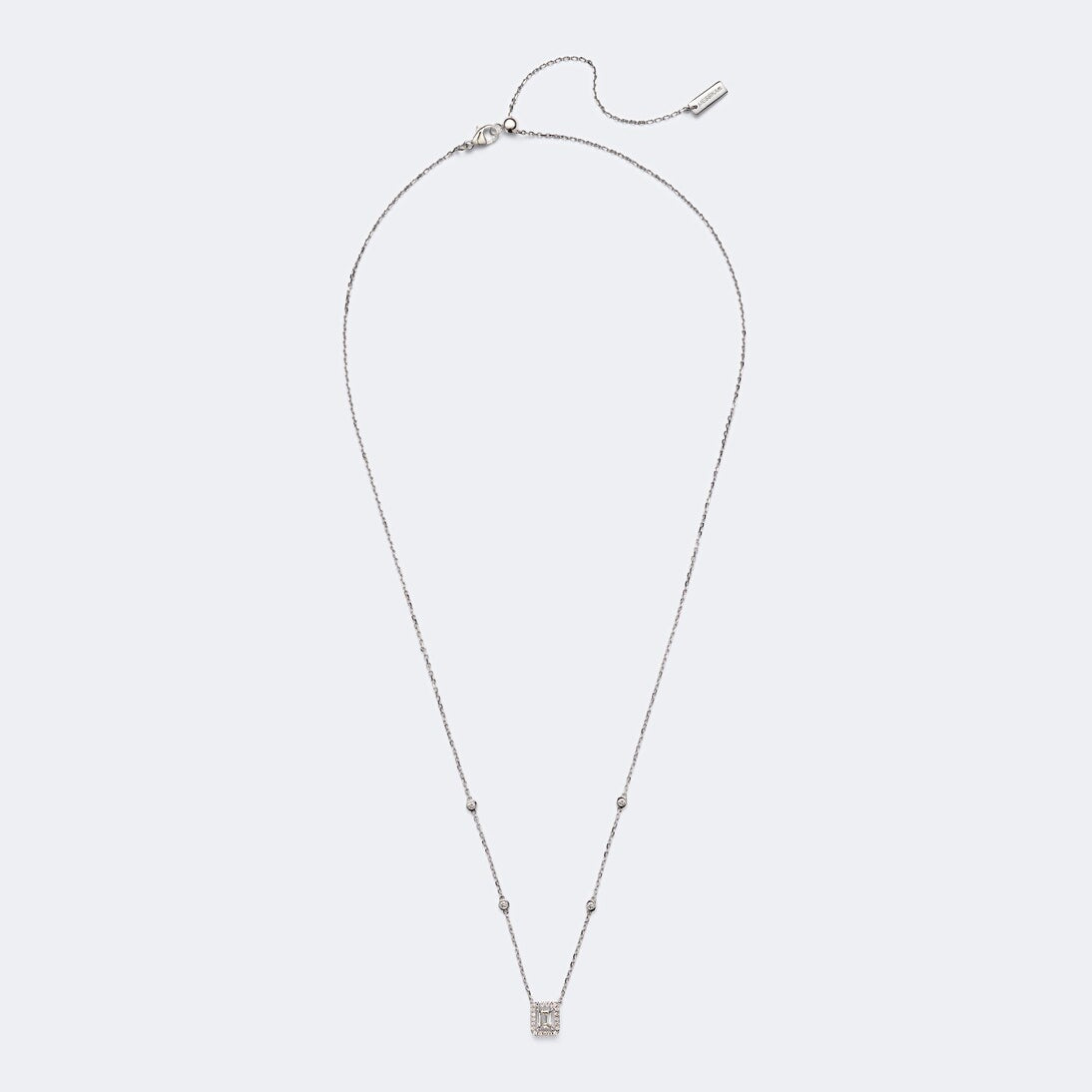 Messika - Joy 18kt white gold pendant necklace with diamonds