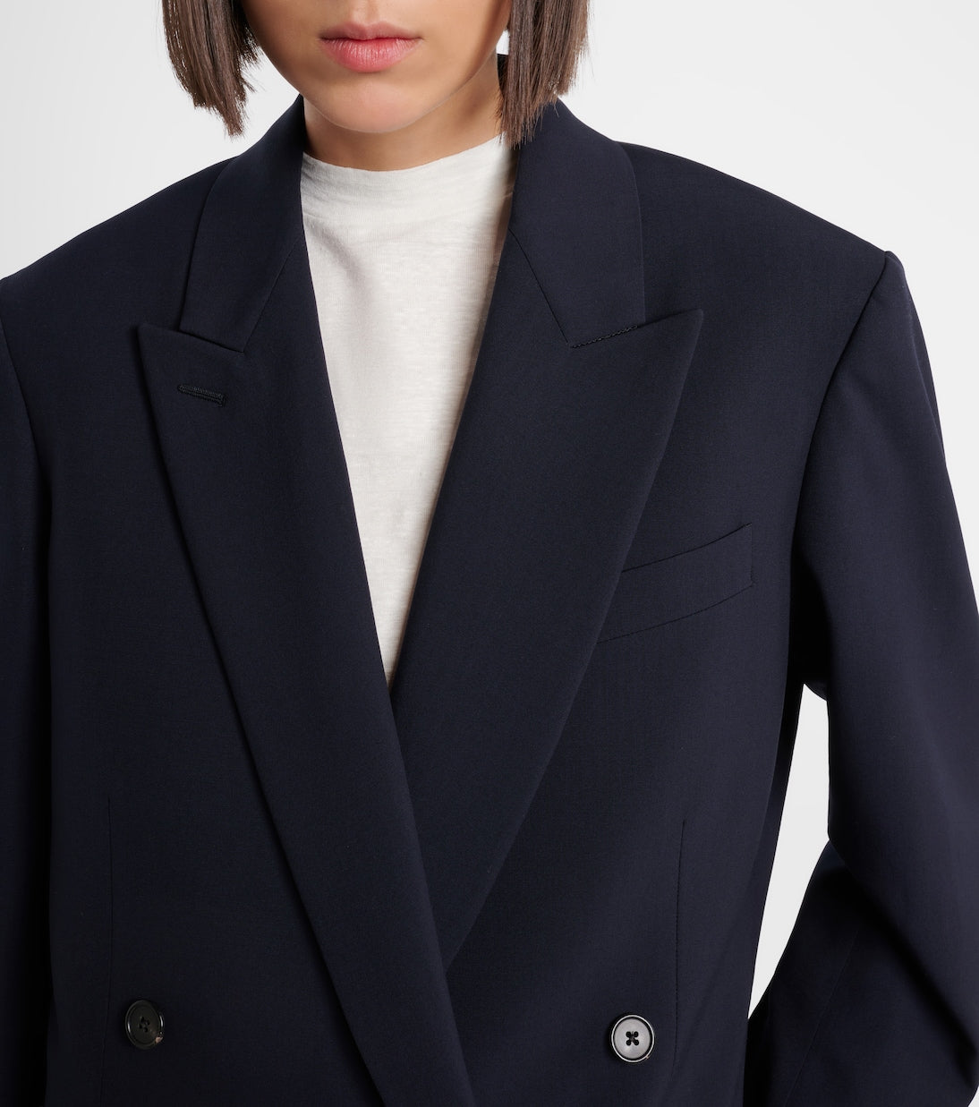 The Row - Paden double-breasted virgin wool blazer