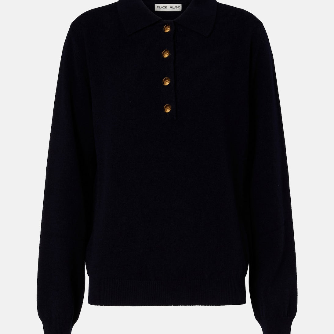 Blazé Milano - Highland wool and cashmere polo sweater