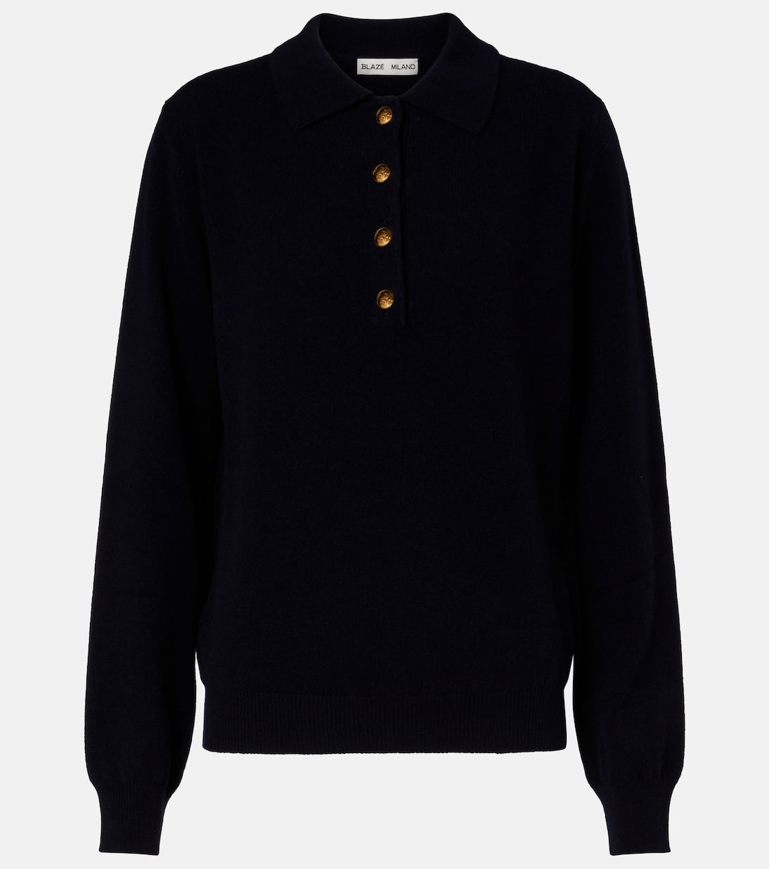 Blazé Milano - Highland wool and cashmere polo sweater
