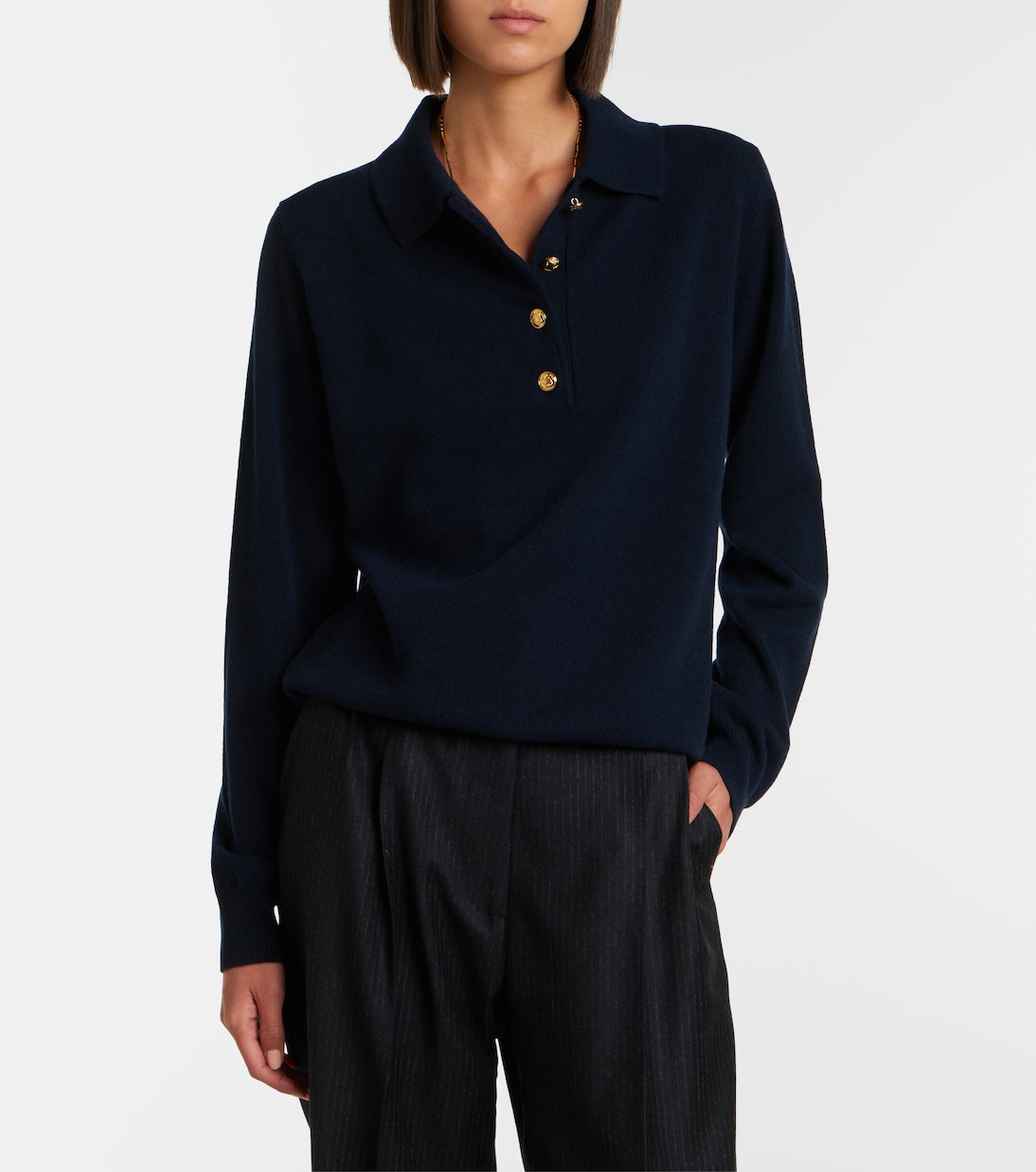 Blazé Milano - Highland wool and cashmere polo sweater