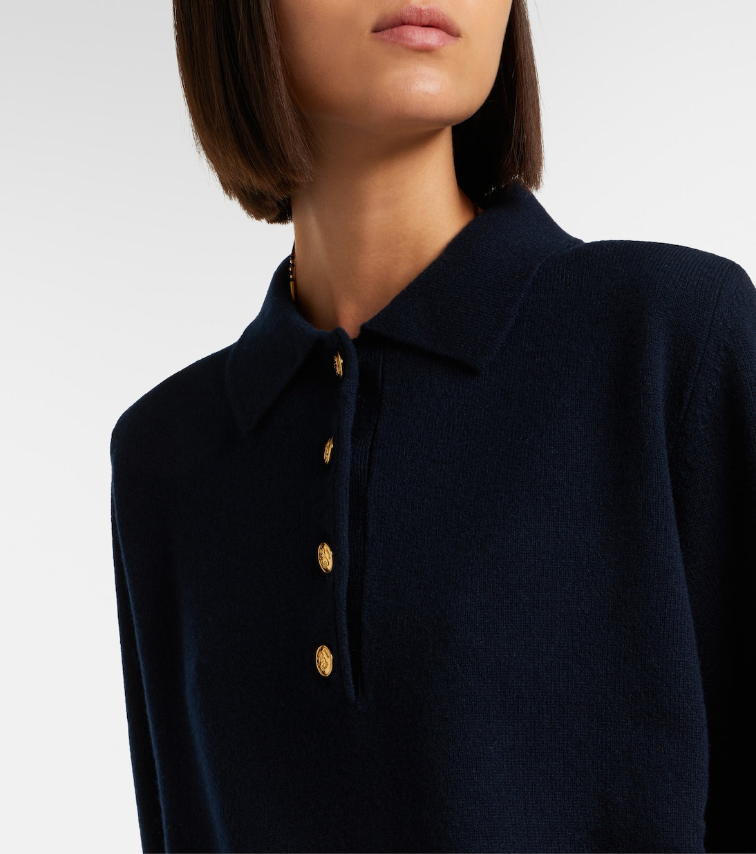 Blazé Milano - Highland wool and cashmere polo sweater