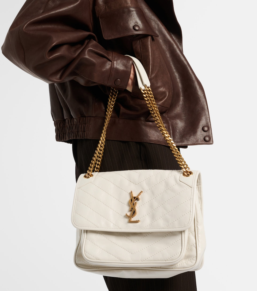 Saint Laurent - Niki Medium leather shoulder bag