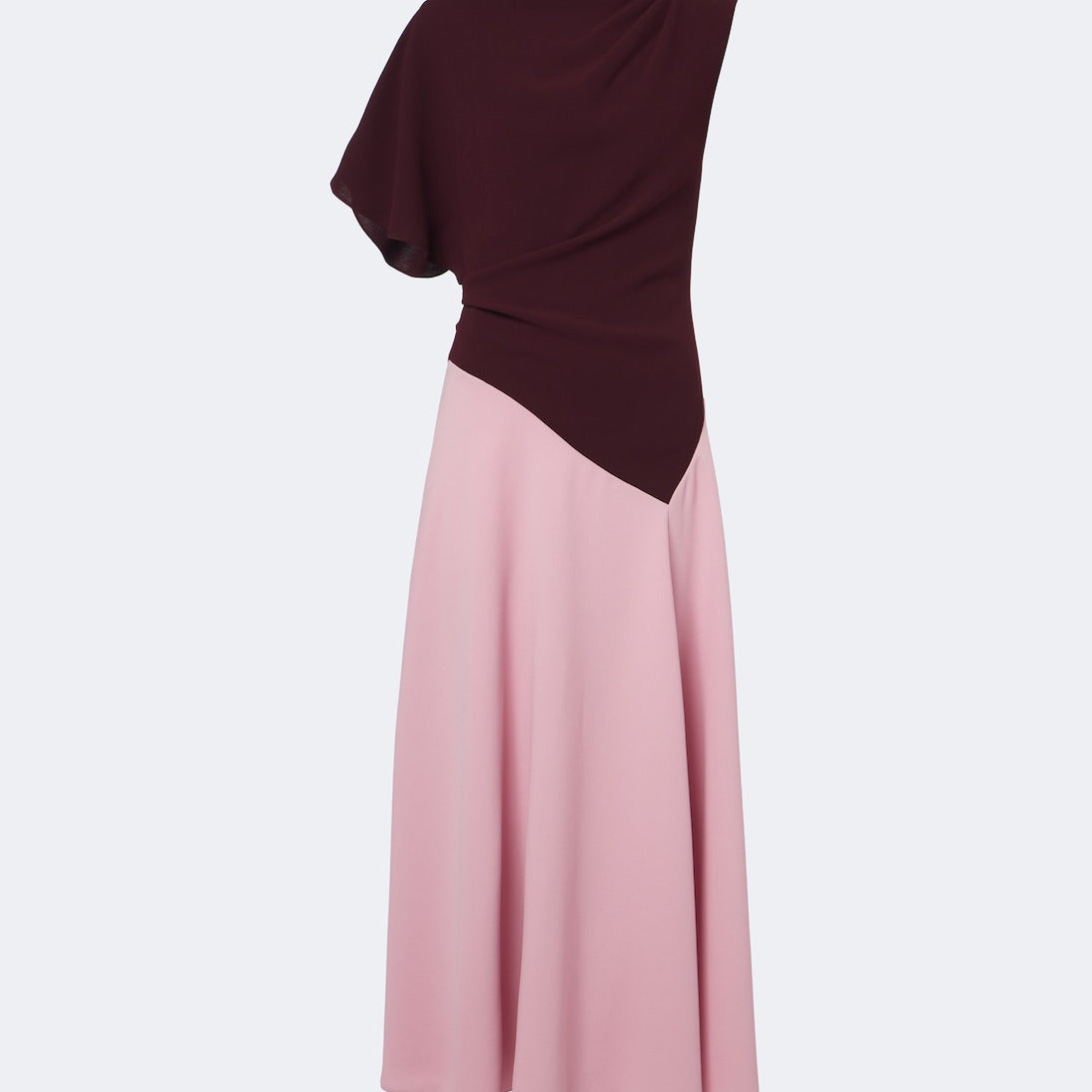 Roksanda - Oryn draped asymmetric crêpe midi dress