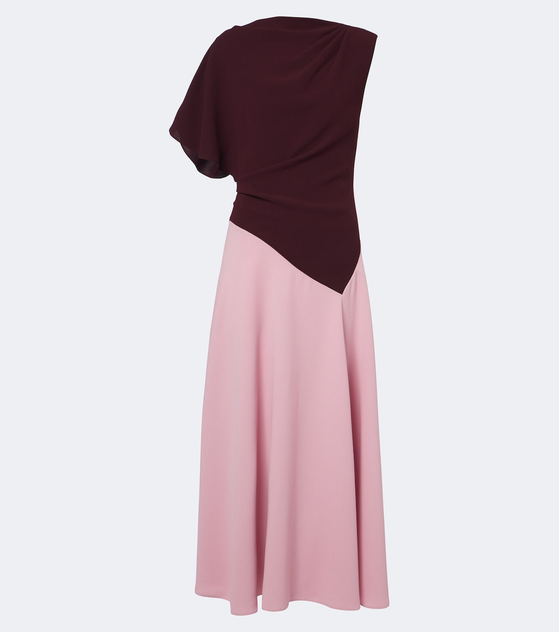 Roksanda - Oryn draped asymmetric crêpe midi dress
