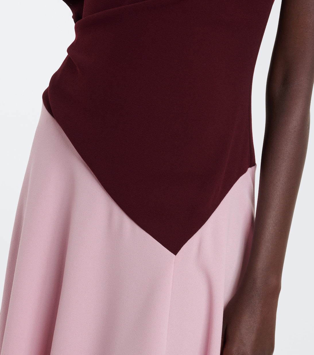 Roksanda - Oryn draped asymmetric crêpe midi dress