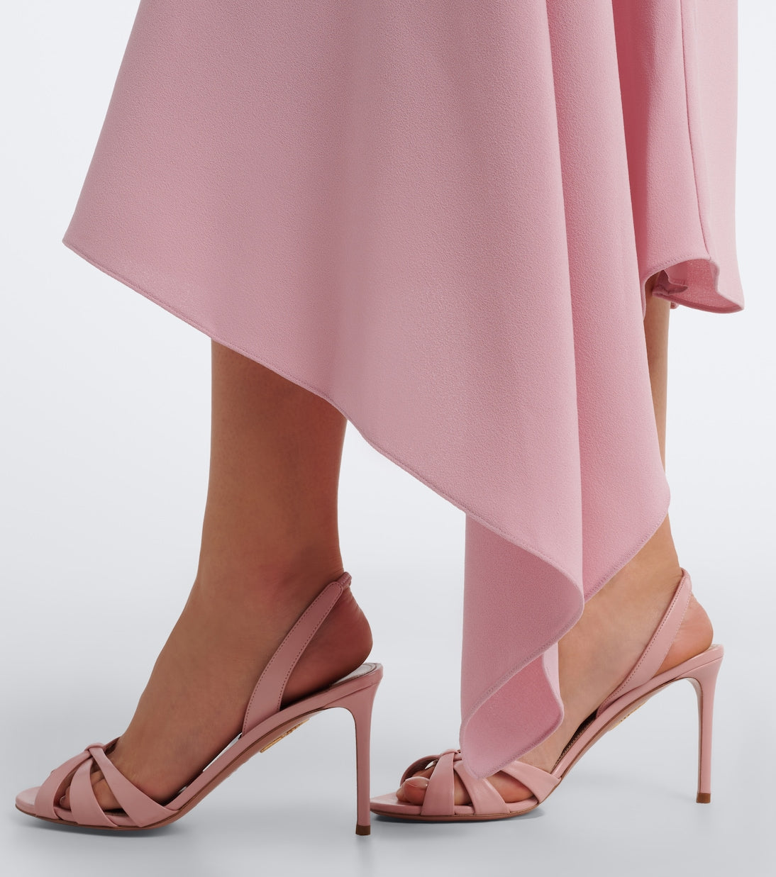 Roksanda - Elva asymmetric crêpe midi dress