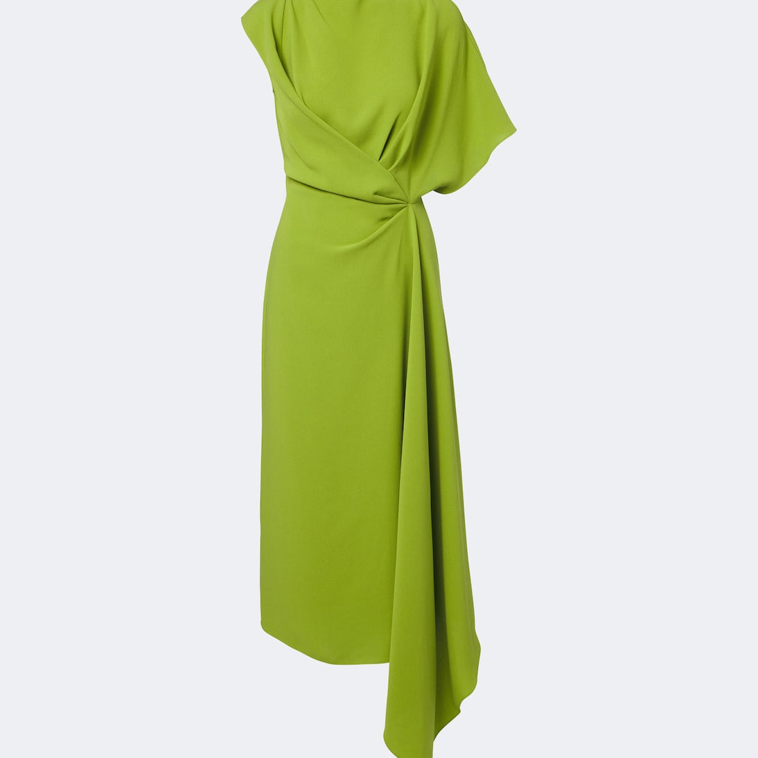 Roksanda - Elva asymmetric crêpe midi dress