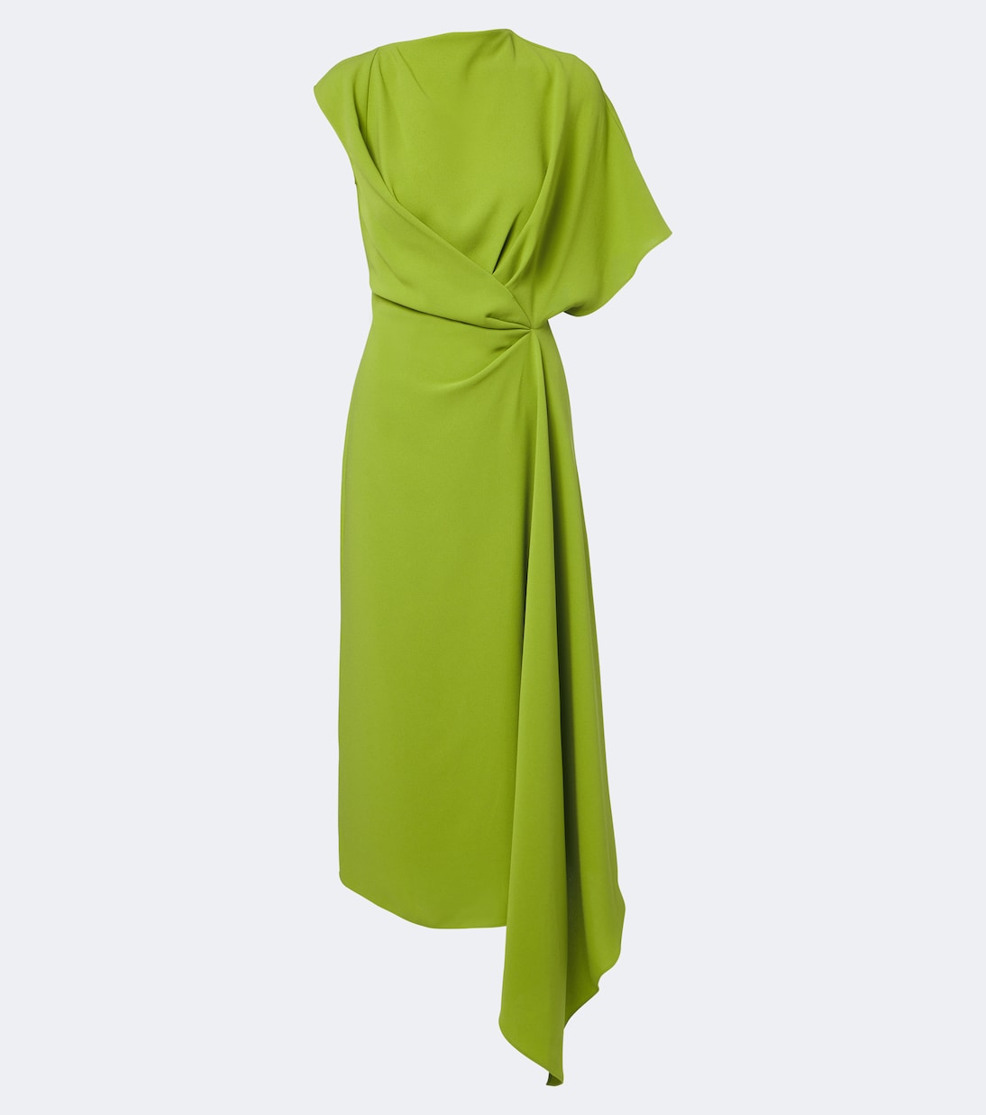 Roksanda - Elva asymmetric crêpe midi dress