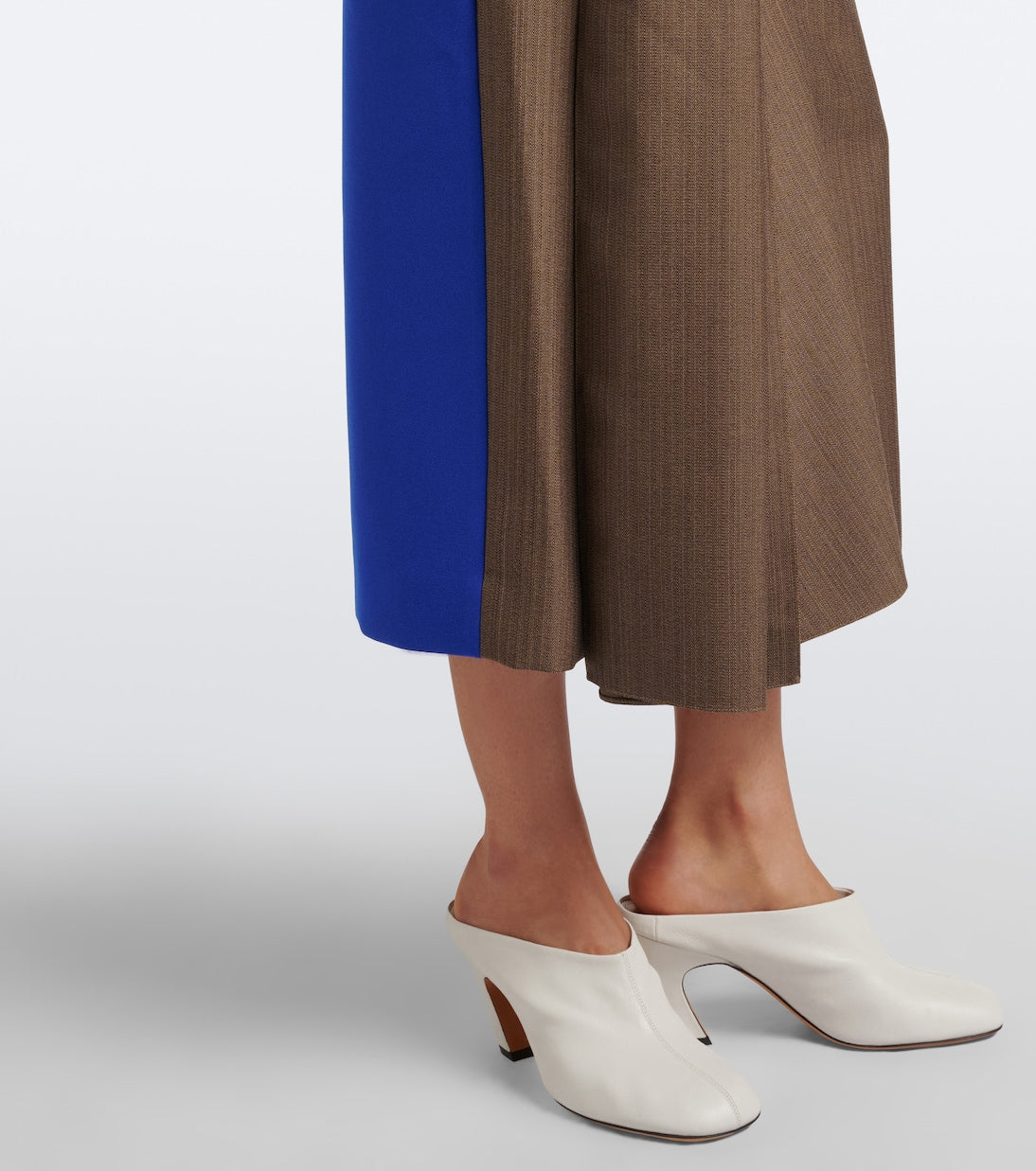 Roksanda - Caia draped wool midi dress