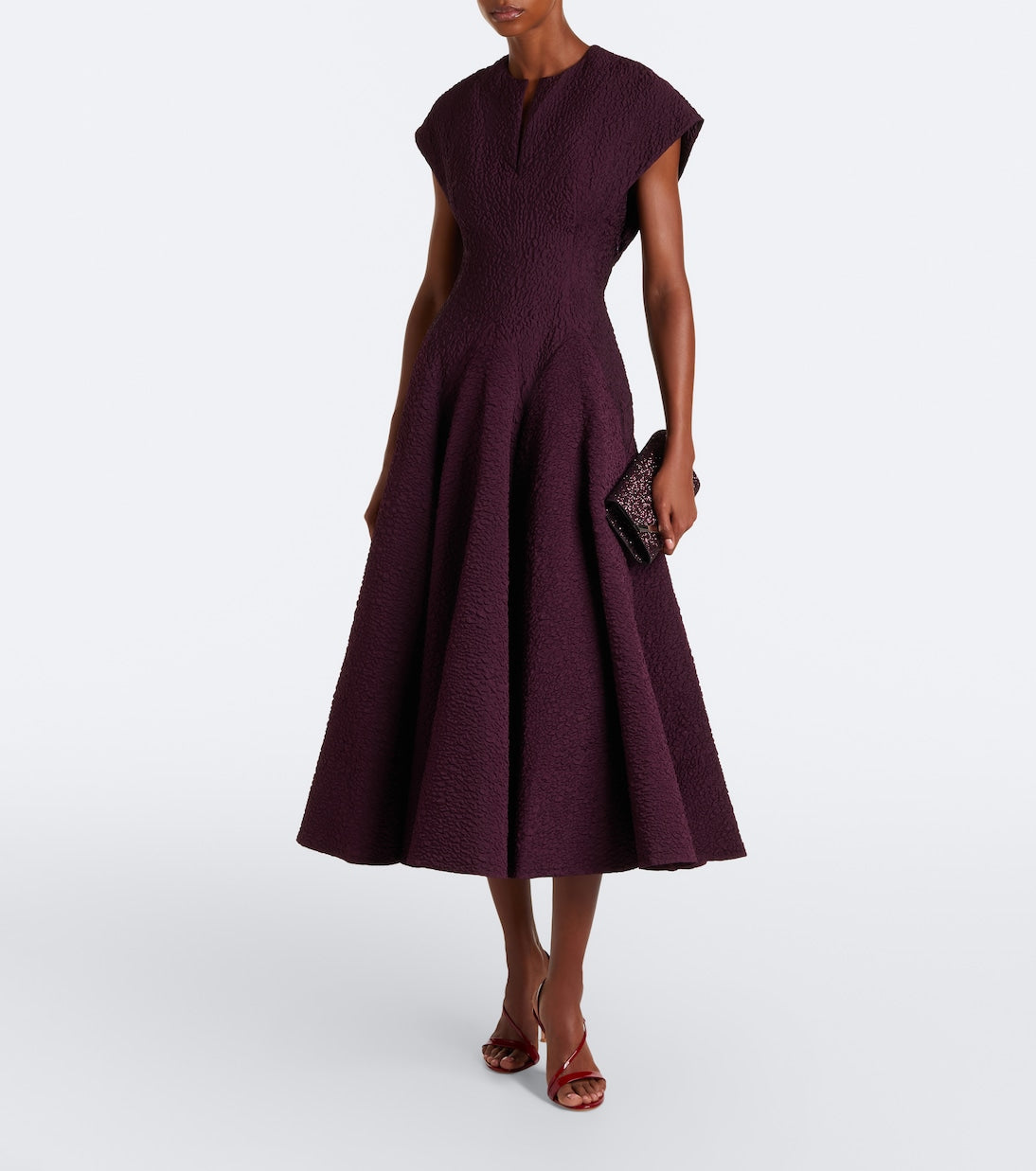 Roksanda - Rova cloqué midi dress
