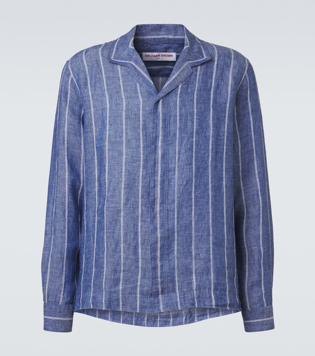 Orlebar Brown - Sylvan striped linen shirt