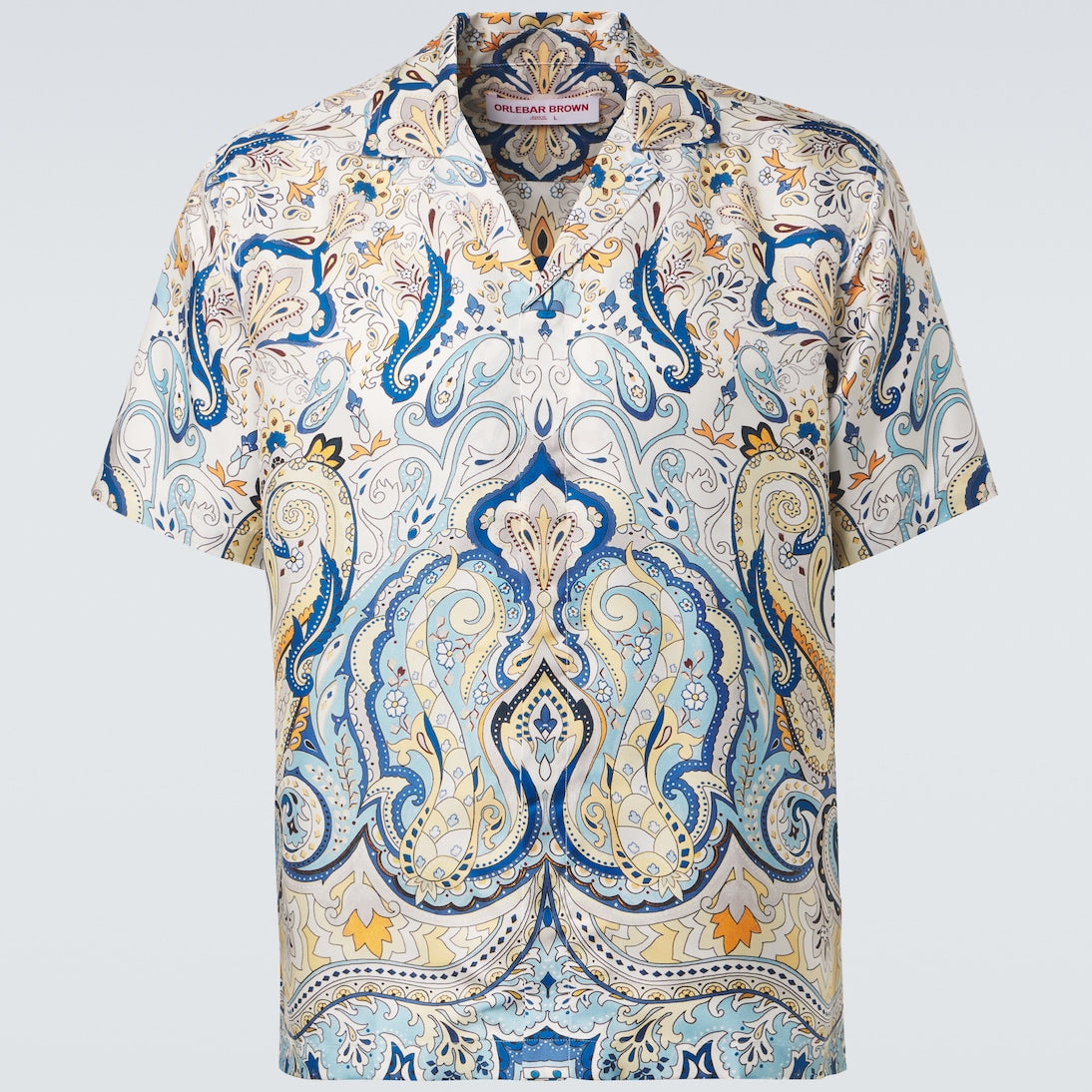 Orlebar Brown - Maitan paisley silk shirt