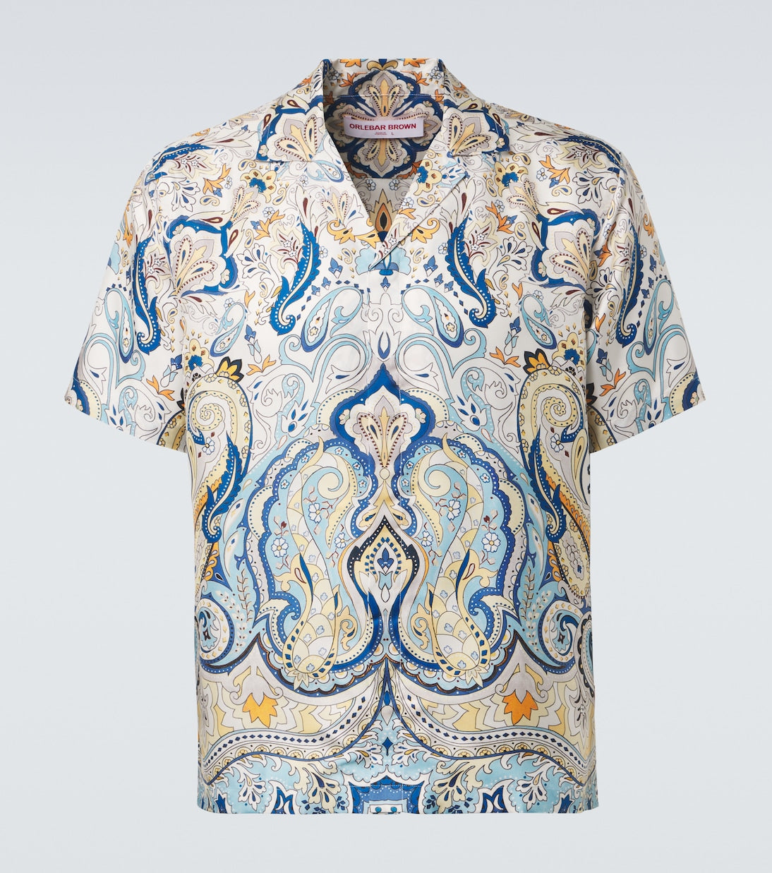 Orlebar Brown - Maitan paisley silk shirt