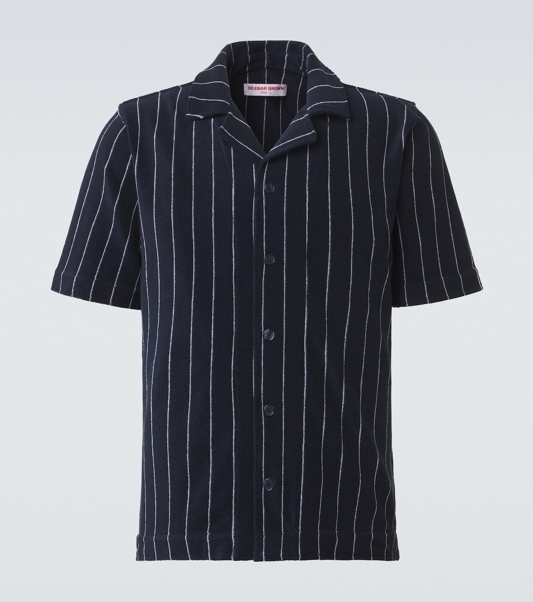Orlebar Brown - Hawkin striped cotton terry shirt