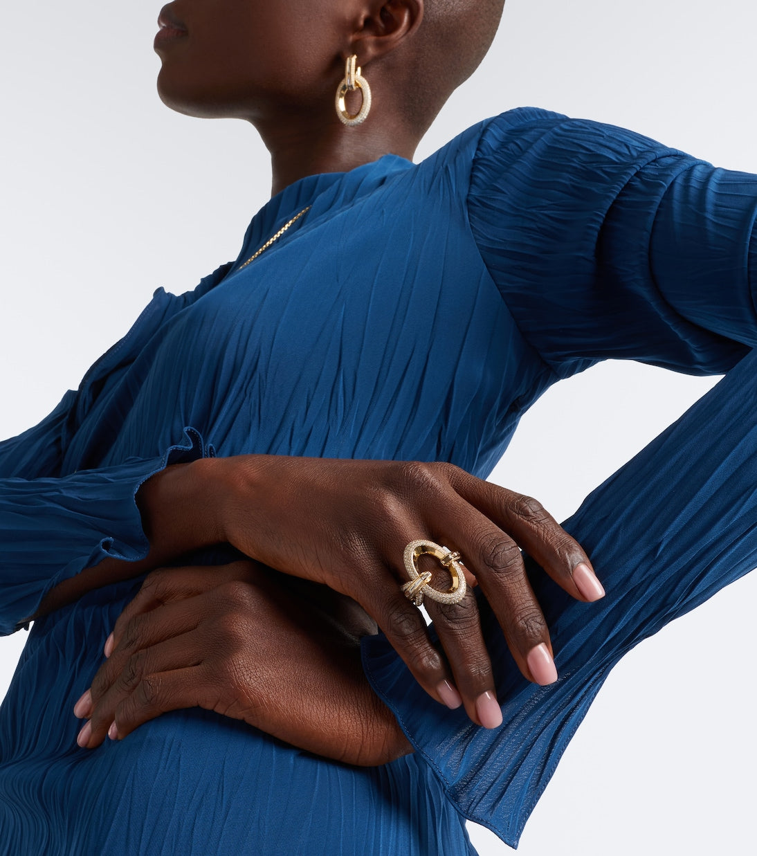 Messika - Groove 18kt gold ring with diamonds