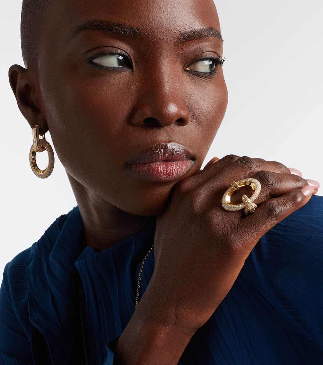 Messika - Groove 18kt gold ring with diamonds