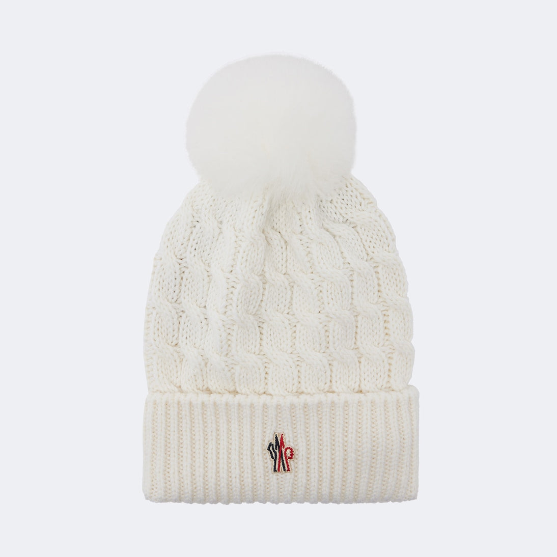 Moncler Grenoble - Cable-knit virgin wool beanie