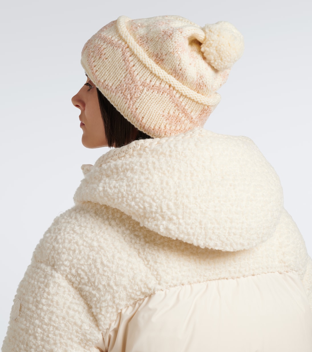 Moncler - Sequined wool-blend beanie