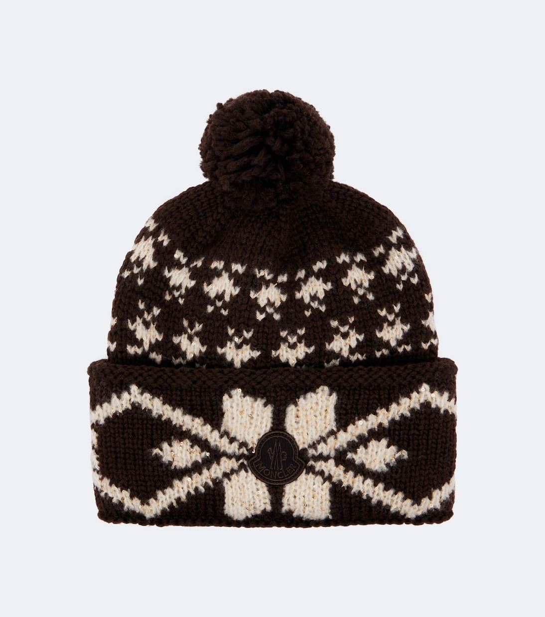 Moncler - Fair Isle sequined wool-blend beanie