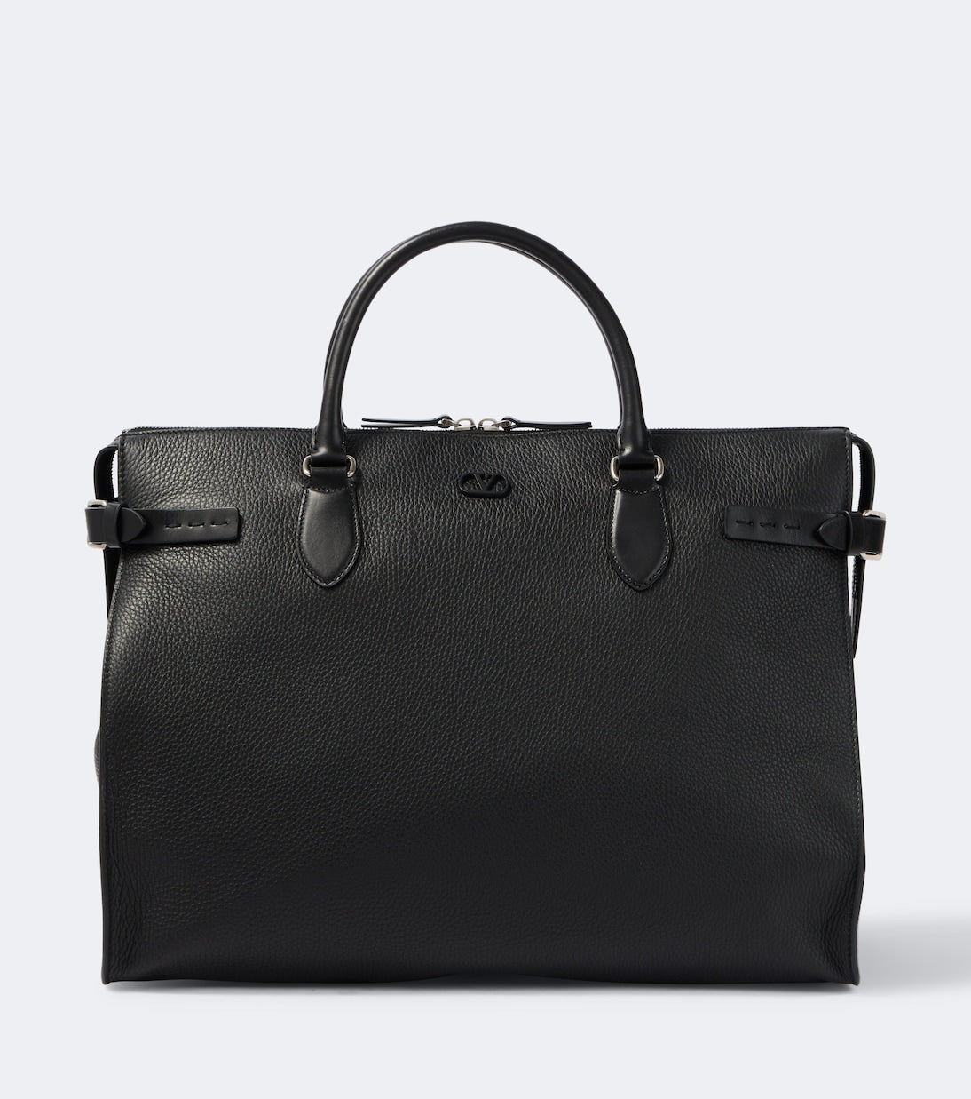 Valentino Garavani - VLogo leather briefcase