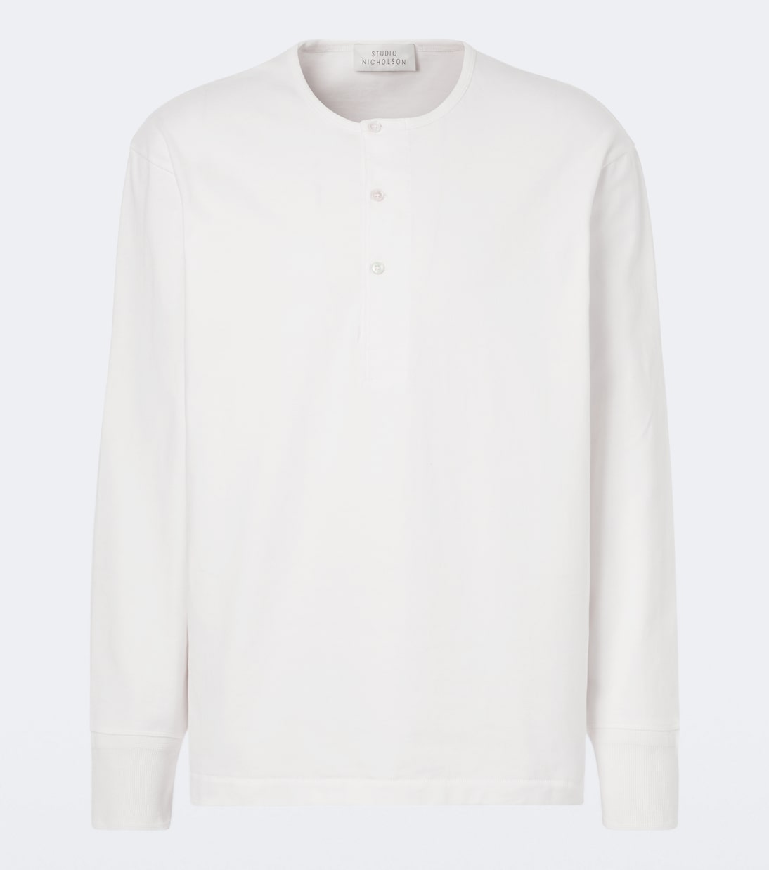 Studio Nicholson - Kuyto cotton jersey Henley shirt