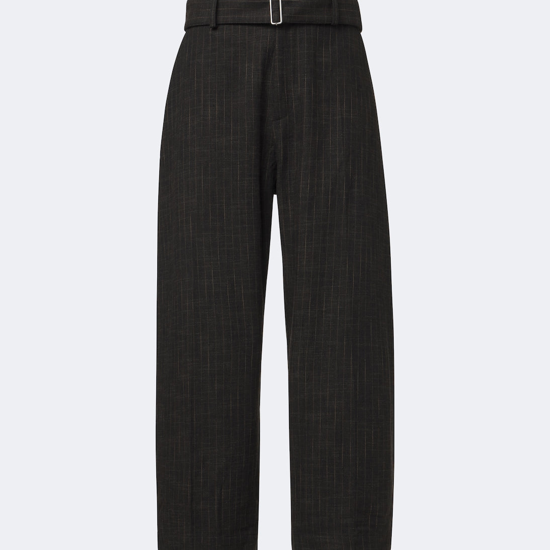 Studio Nicholson - Checked cotton and wool-blend wide-leg pants