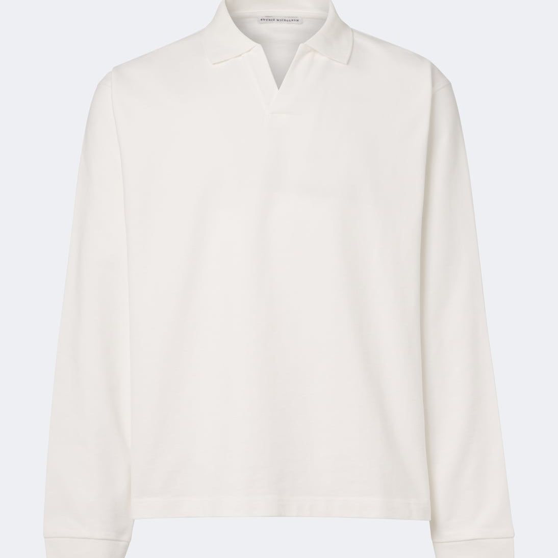 Studio Nicholson - Cotton polo jersey shirt