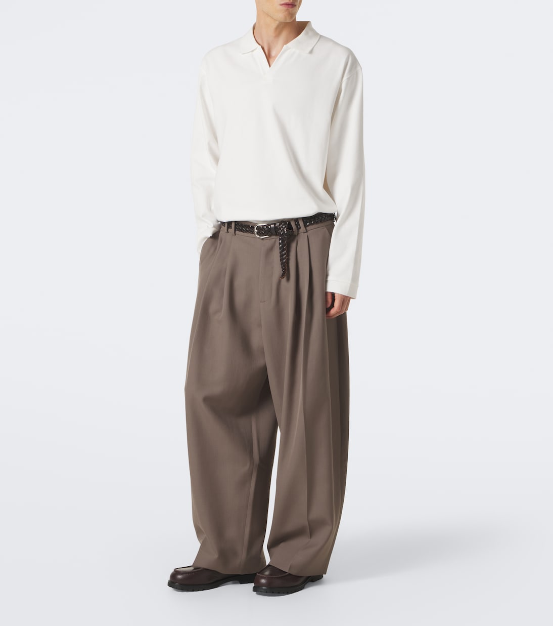 Studio Nicholson - Cotton polo jersey shirt