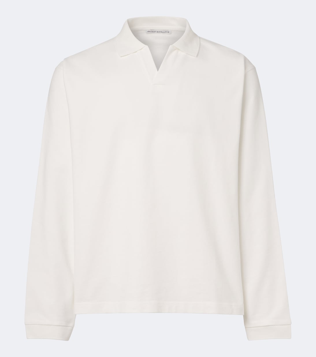 Studio Nicholson - Cotton polo jersey shirt