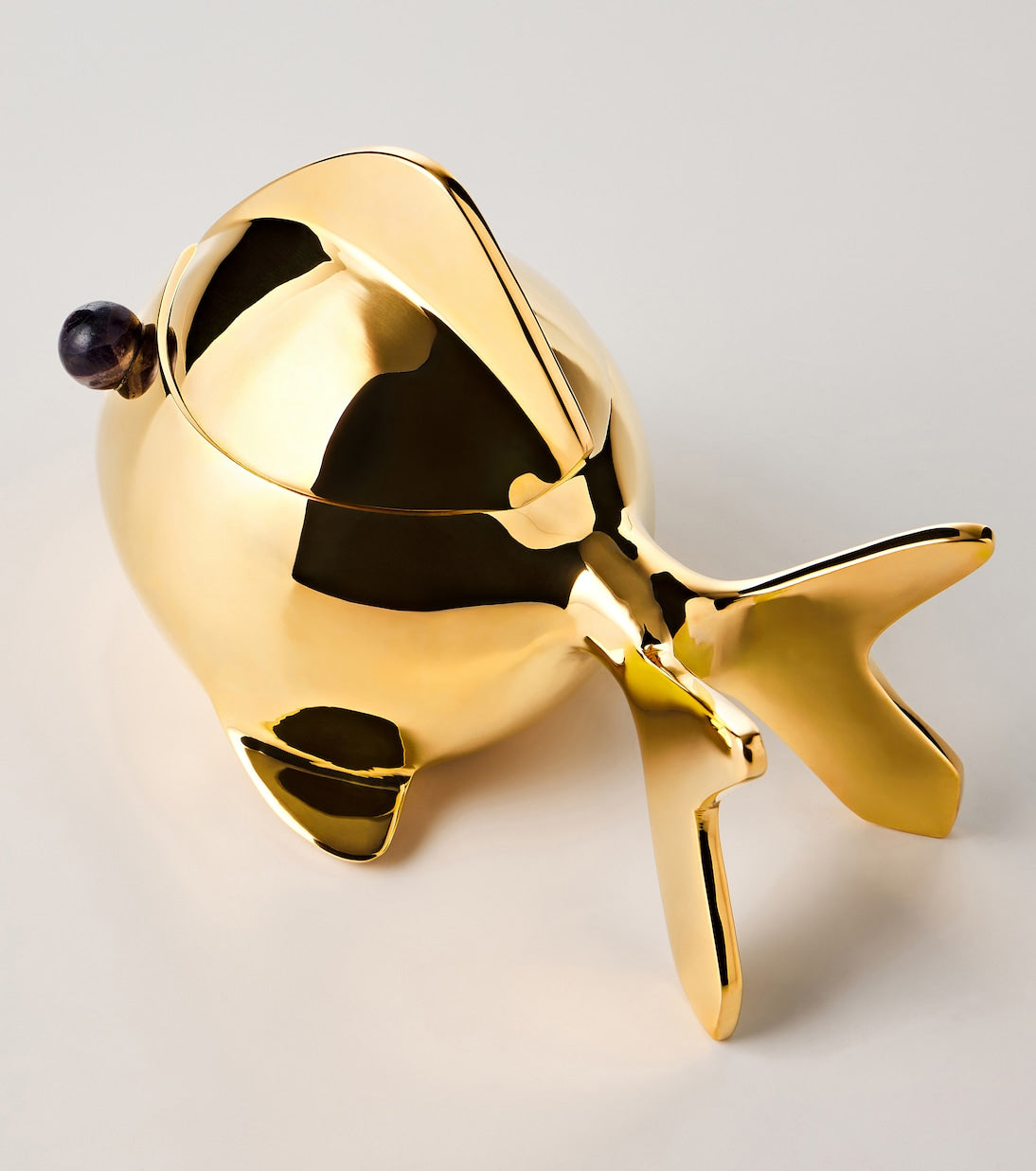 Jonathan Adler - Goldfish brass container