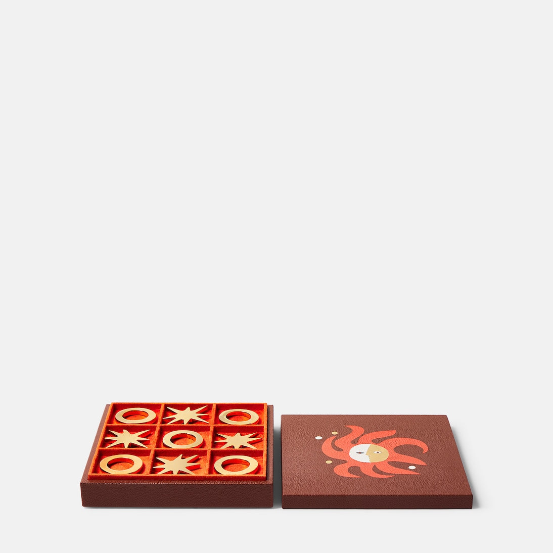 Jonathan Adler - Playa leather tic-tac-toe set
