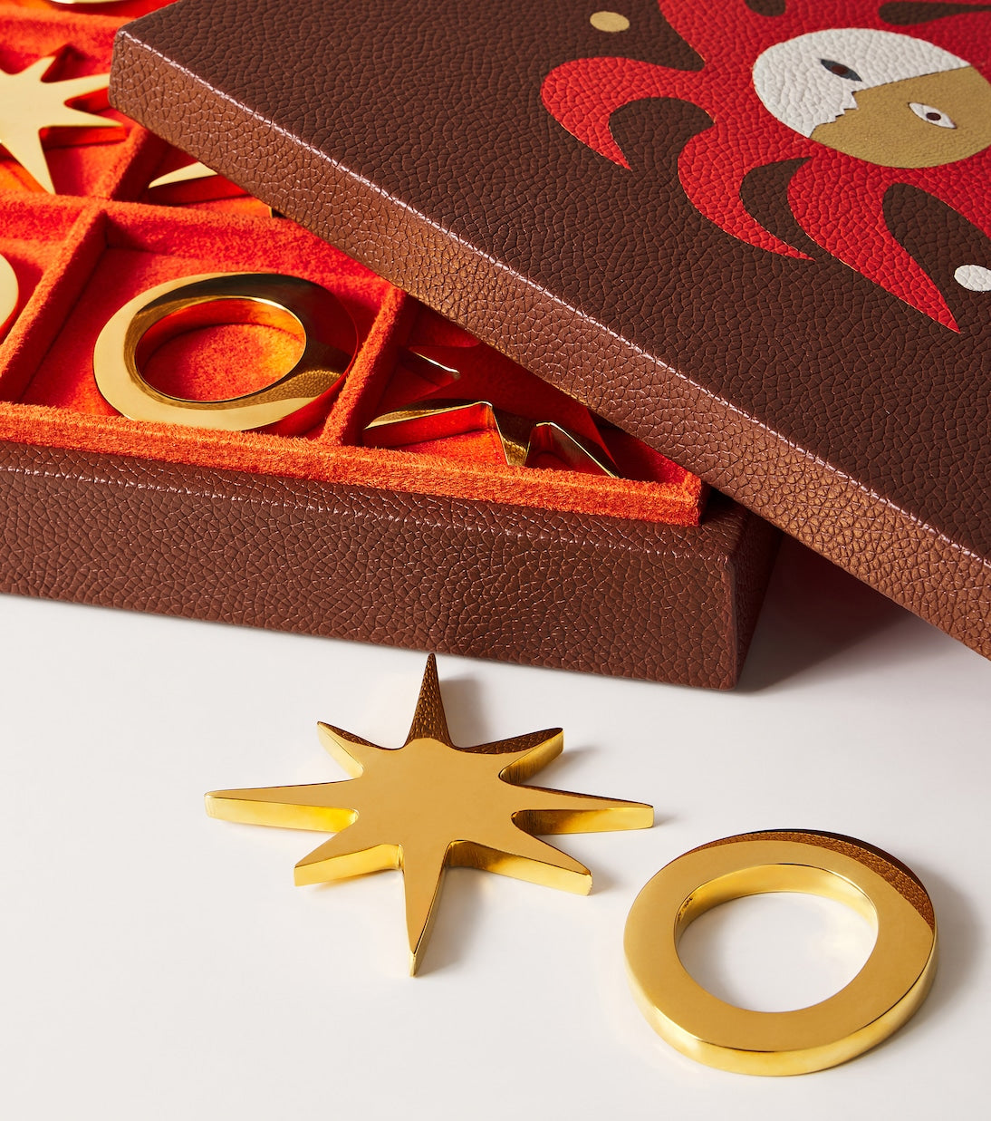 Jonathan Adler - Playa leather tic-tac-toe set