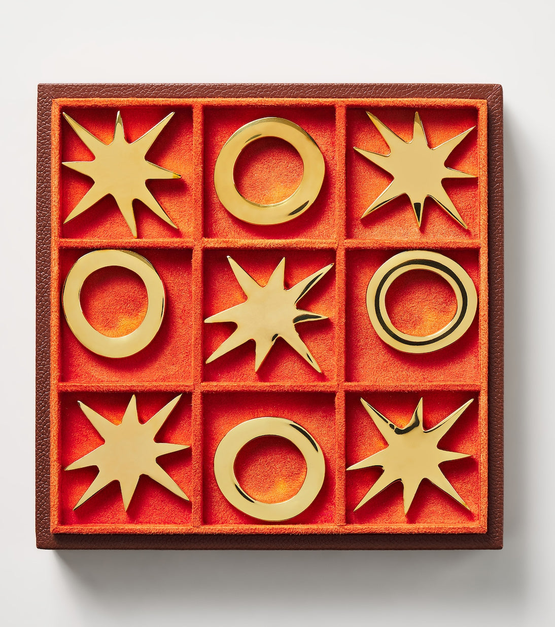 Jonathan Adler - Playa leather tic-tac-toe set