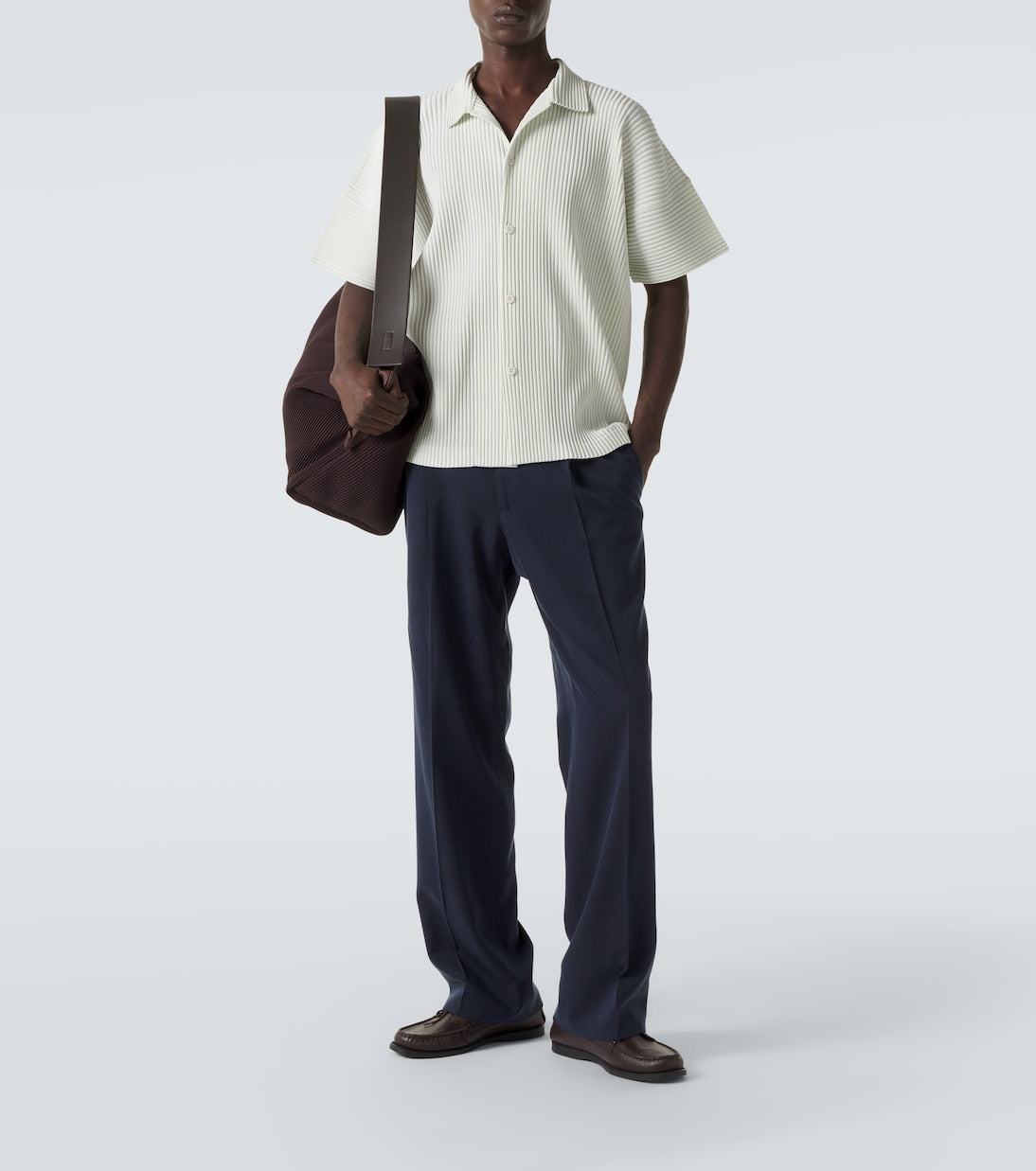 Homme Plissé Issey Miyake - Monthly Colors: May pleated shirt