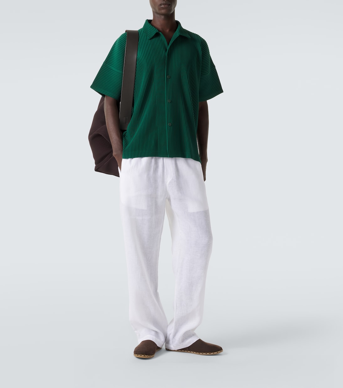 Homme Plissé Issey Miyake - Monthly Colors: May pleated shirt