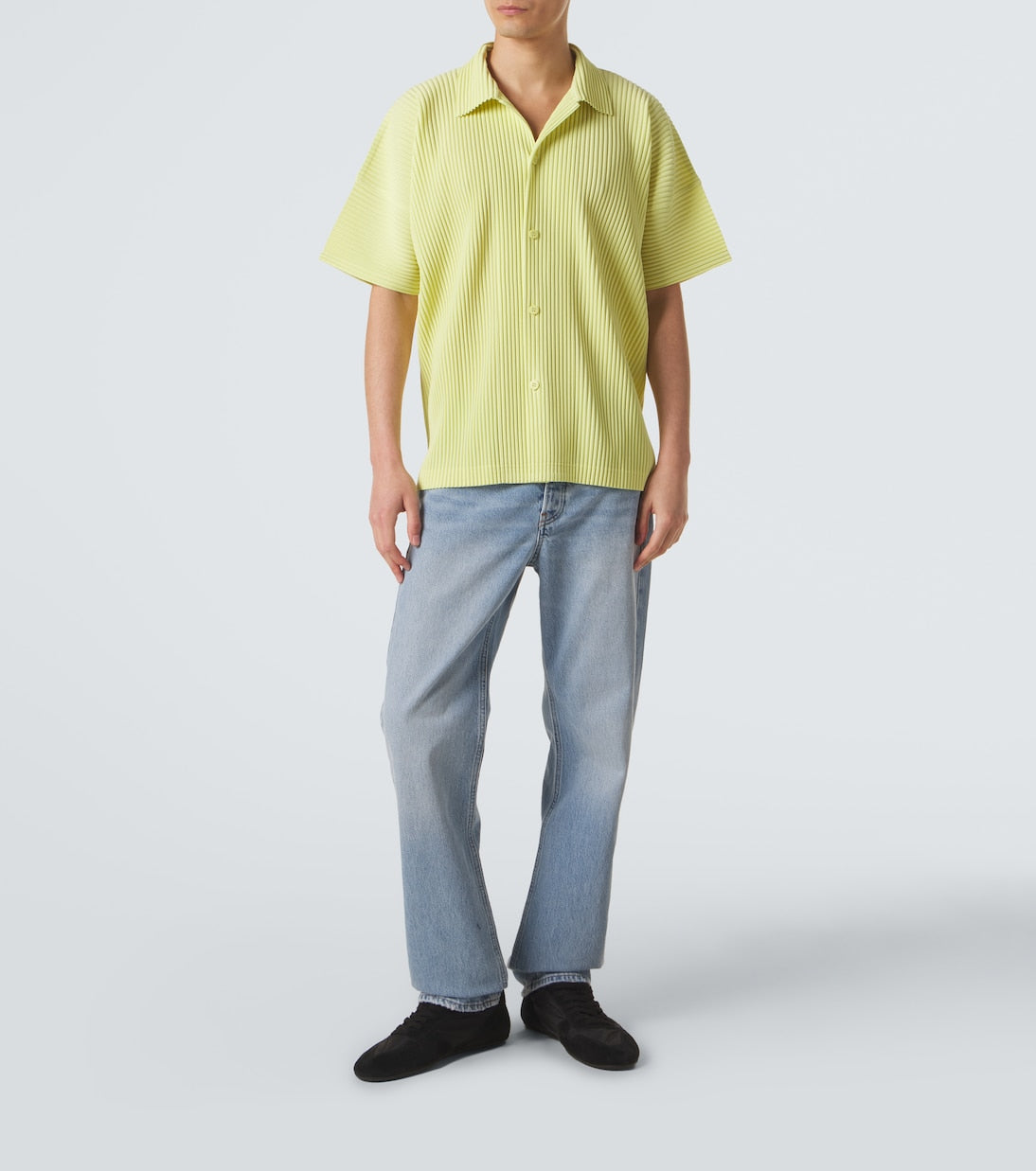 Homme Plissé Issey Miyake - Monthly Colors: May pleated shirt