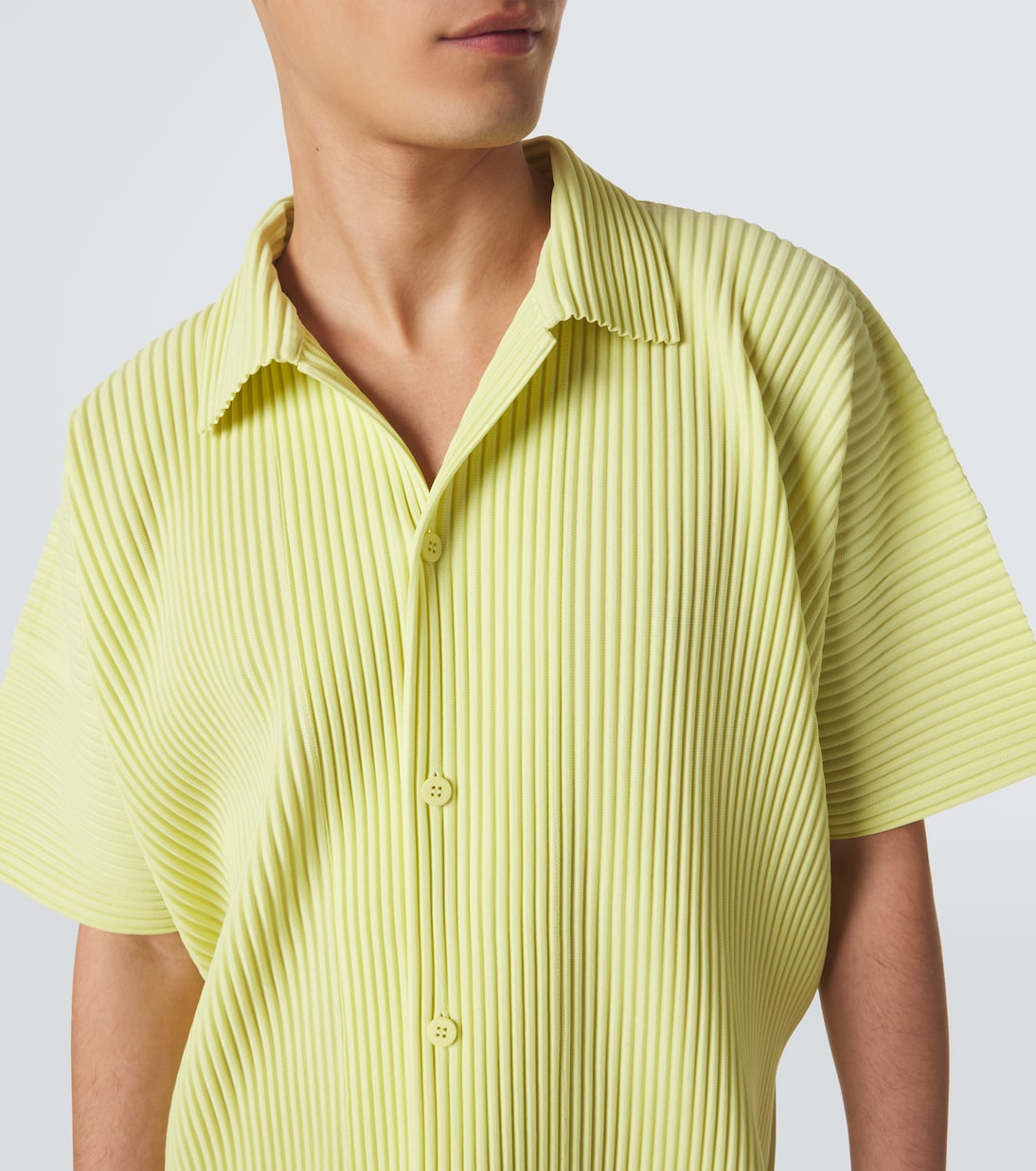 Homme Plissé Issey Miyake - Monthly Colors: May pleated shirt